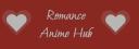 Discovery splash banner for Romance Anime Hub Discord server
