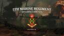 Discovery splash banner for 5th Marine Regiment - 5thmr.org Discord server