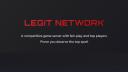 Discovery splash banner for Legit Network | Teeworlds Discord server