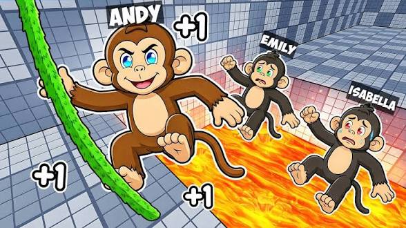 Discovery splash banner for 1+ Speed Monkey Escape: Roblox Discord server