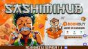 Discovery splash banner for Sashimi Hub Discord server