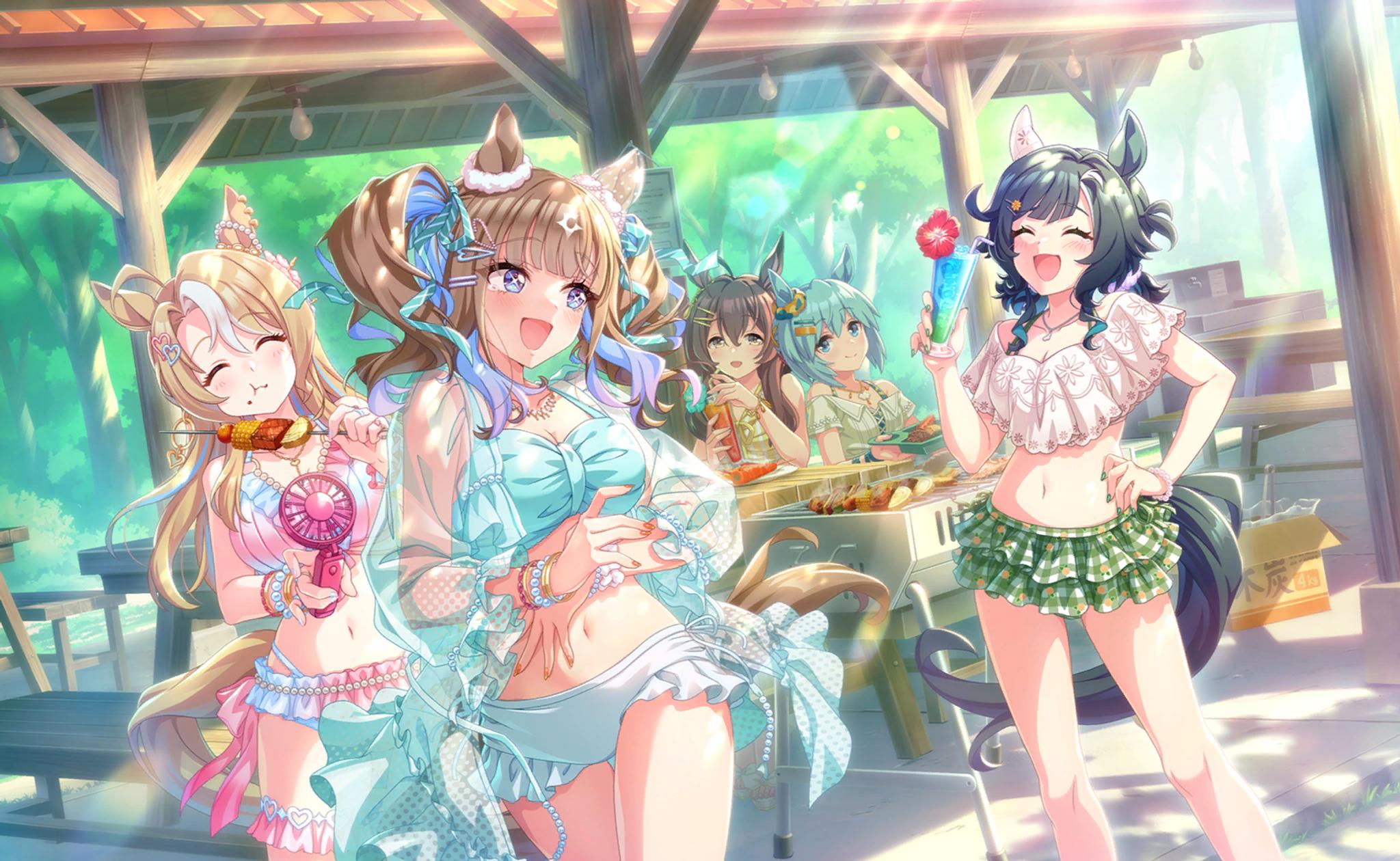 Discovery splash banner for Umamusume: Pretty Derby! Hispano Discord server