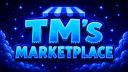 Discovery splash banner for TM's Marketplace Discord server