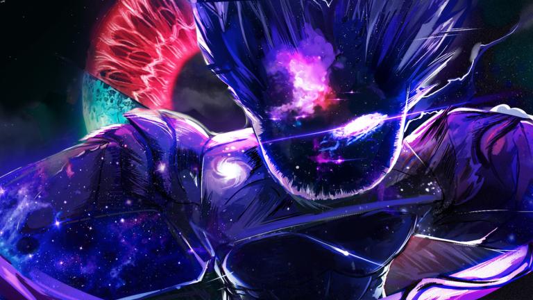 Discovery splash banner for The Strongest Battlegrounds Server Discord server
