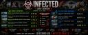 Discovery splash banner for ☣🧟 𝕀ℕ𝔽𝔼ℂ𝕋𝔼𝔻 🧟☣ Discord server