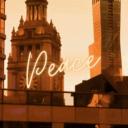 Discovery splash banner for Peace X Vibes Discord server