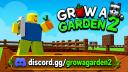 Discovery splash banner for Grow A Garden 2 Discord server