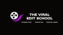 Discovery splash banner for The Viral Edit School Discord server