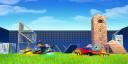 Discovery splash banner for Mega 1v1 All Guns & Vehicles Discord server