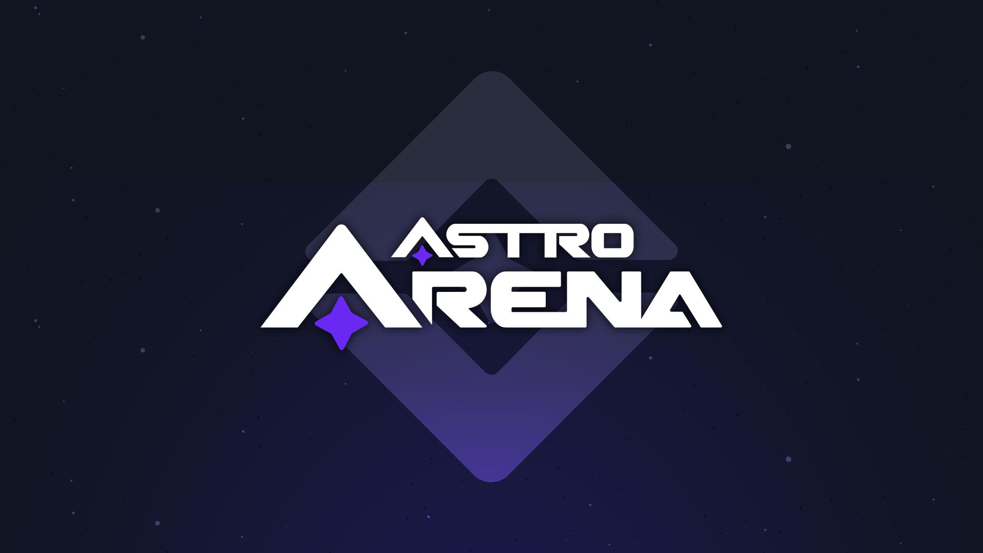 Discovery splash banner for Astro Arena Discord server