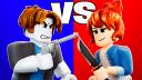 Discovery splash banner for Knife VS Gun DUELS! Discord server