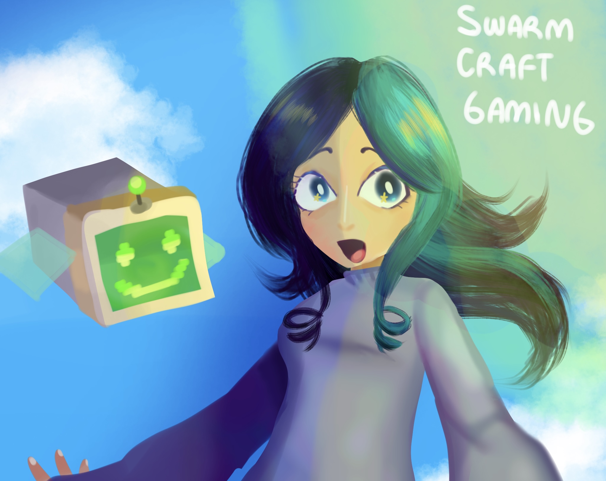 Discovery splash banner for Swarm Craft Gaming Discord server