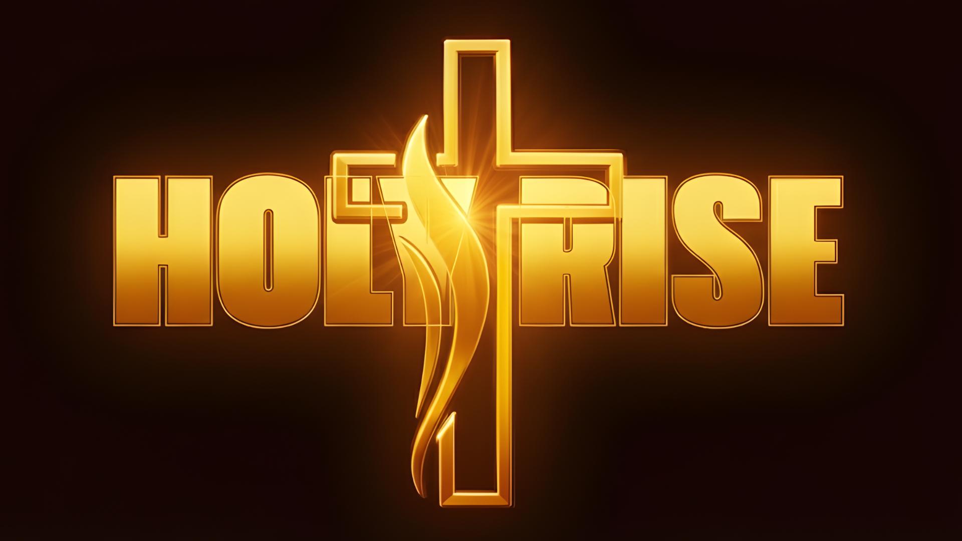 Discovery splash banner for Holy Rise Christian Community Discord server