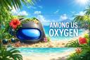 Discovery splash banner for Oxygen | Among Us Discord server