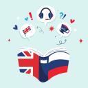 Discovery splash banner for Practice & Learn Russian and English Discord server