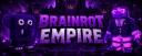 Discovery splash banner for Brainrot Empire & Trading Discord server