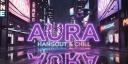 Discovery splash banner for AURA | ACTIVE VCs Community • Hangout • Gaming ( Social ) Masti • Chilling Discord server