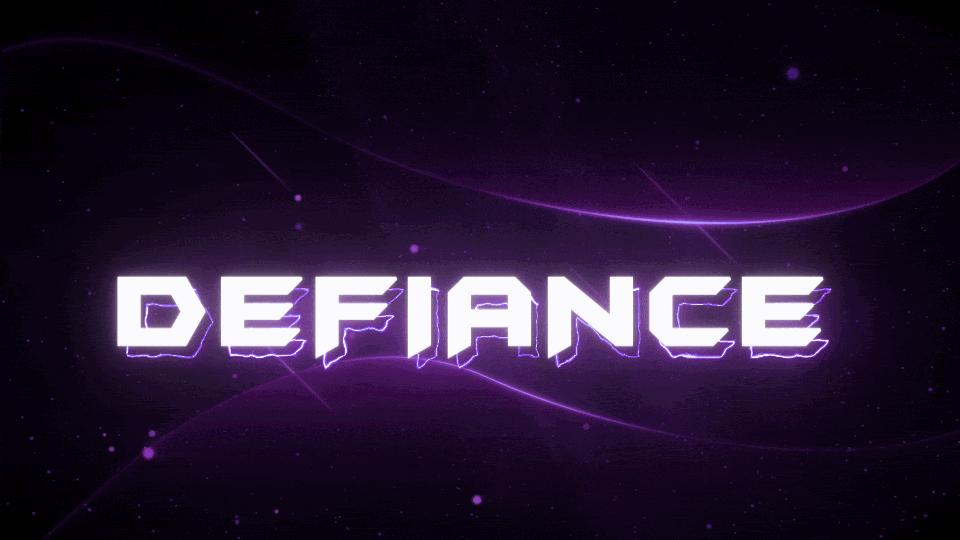 Discovery splash banner for Defiance Discord server