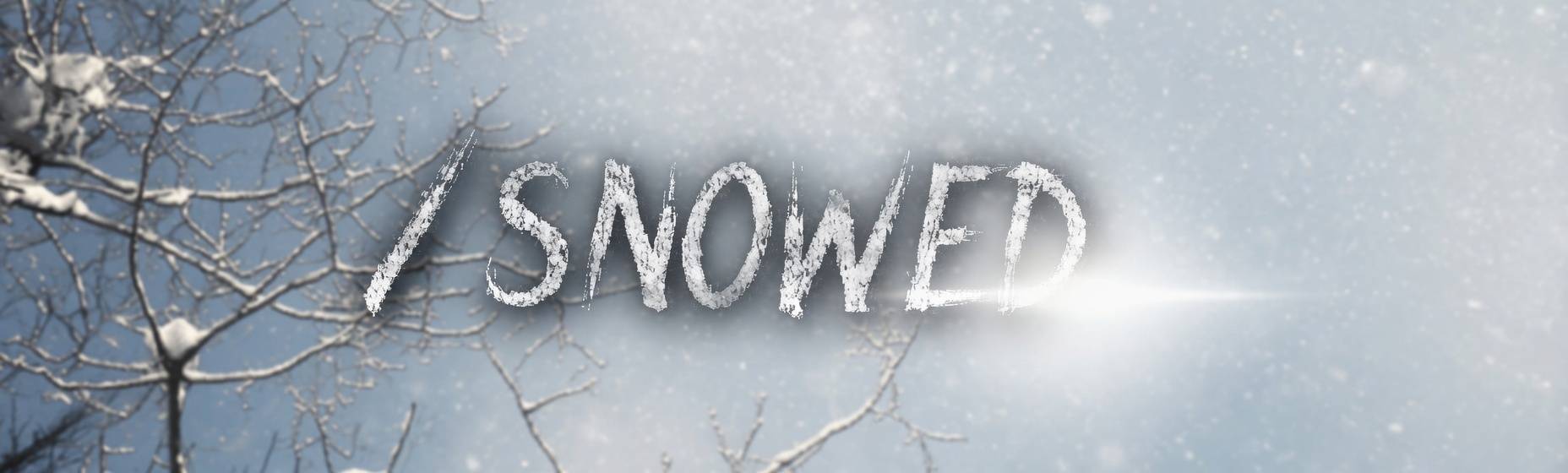 Discovery splash banner for ❄ /snowed · gws · active · vc Discord server