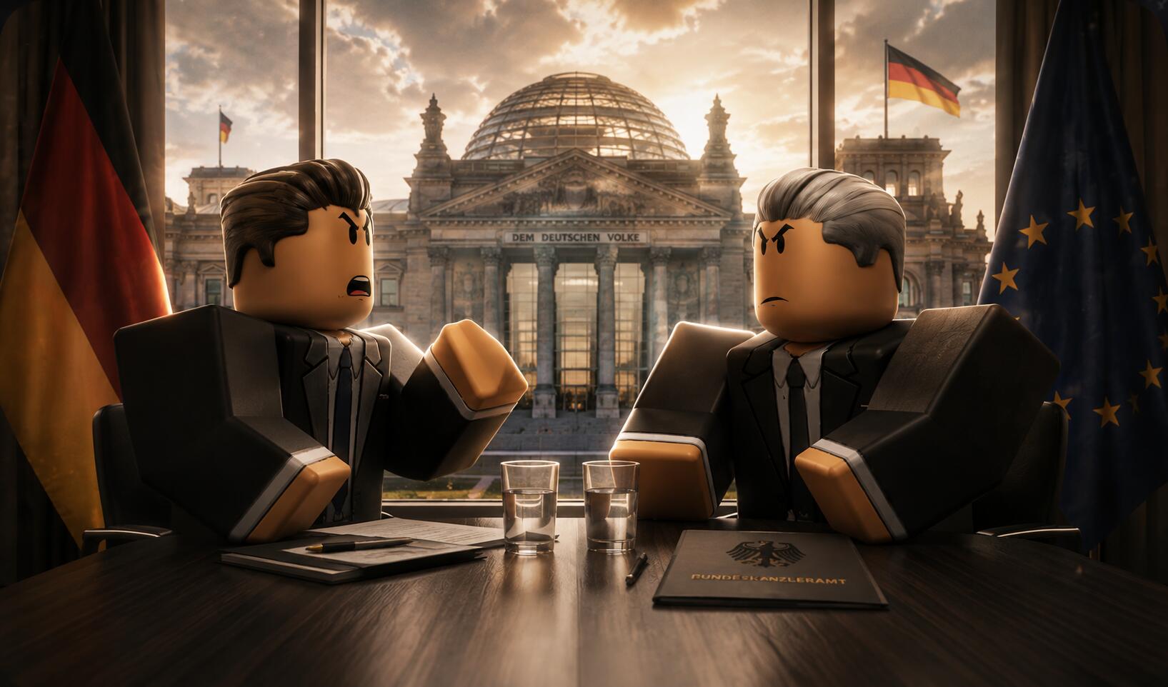 Discovery splash banner for Bundesrep. Deutschland | Bundestag RBLX Discord server