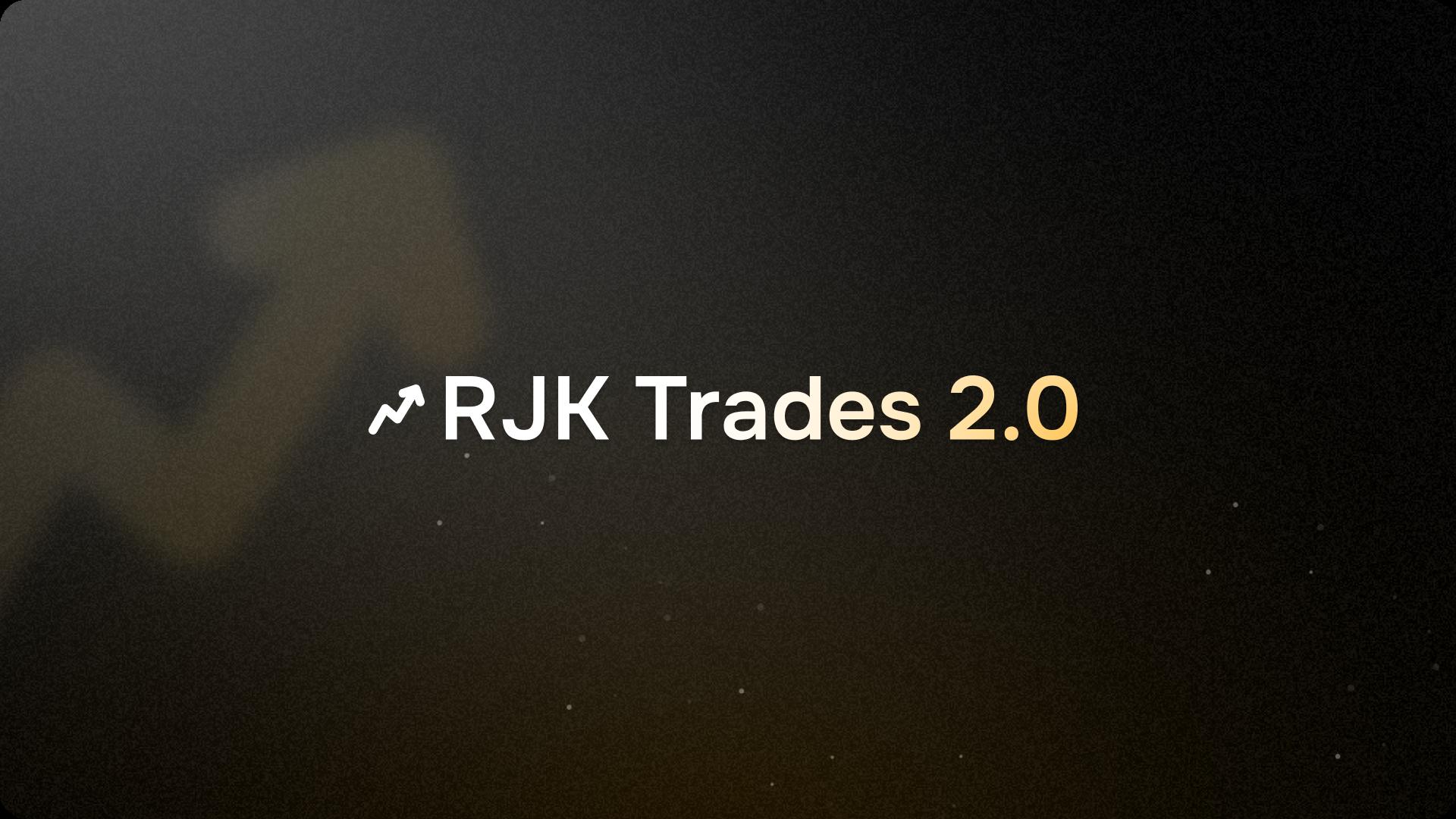 Discovery splash banner for RJK Trades Discord server