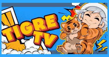 Discovery splash banner for Tripulação TigreTV🌟 Discord server