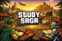 Discovery splash banner for Study Saga - Lofi Pomodoro Sessions Discord server