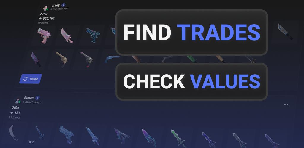 Discovery splash banner for MM2 Trading & Values Discord server