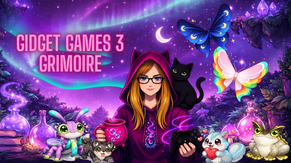 Discovery splash banner for GidgetGames3 Grimoire Discord server