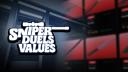 Discovery splash banner for Sniper Duels Values Discord server