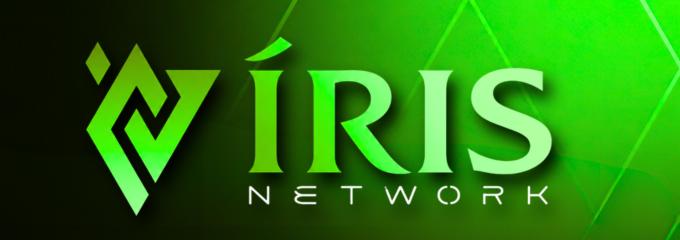 Discovery splash banner for Íris Network Discord server