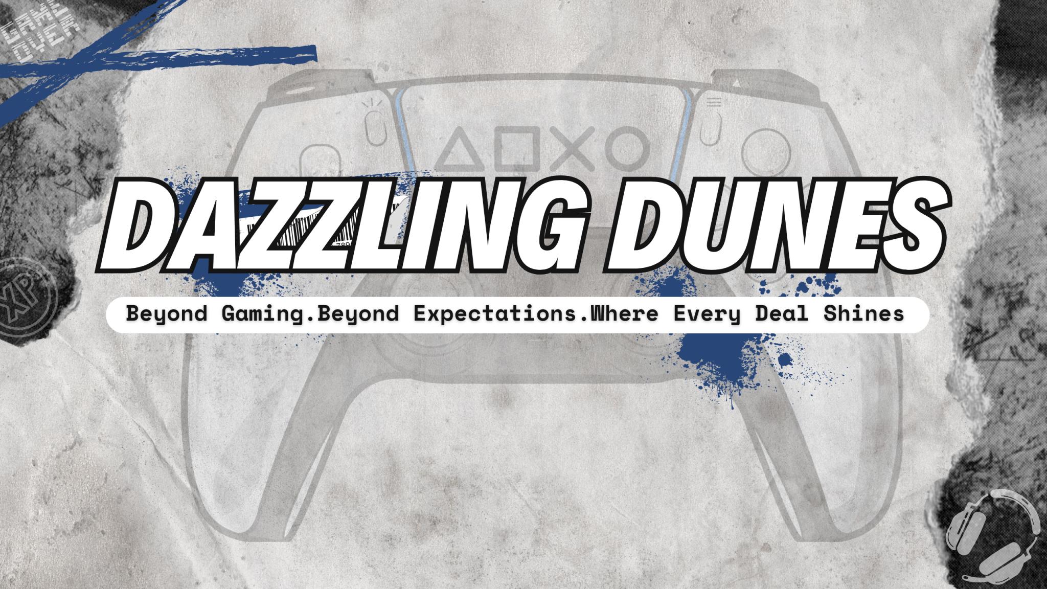 Discovery splash banner for Dazzling Dunes™ Discord server