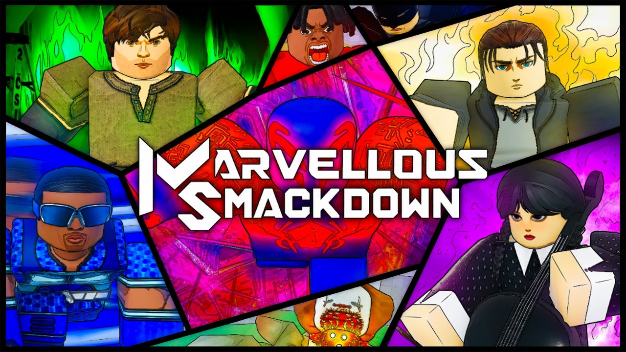 Discovery splash banner for Marvellous Smackdown Discord server