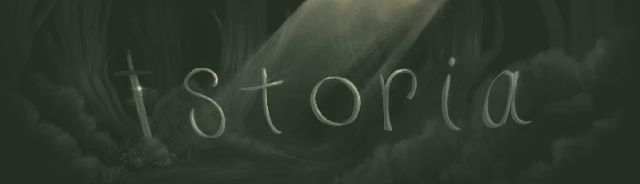 Discovery splash banner for Istoria Discord server