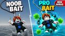 Discovery splash banner for Be A Fish Bait | Roblox Discord server