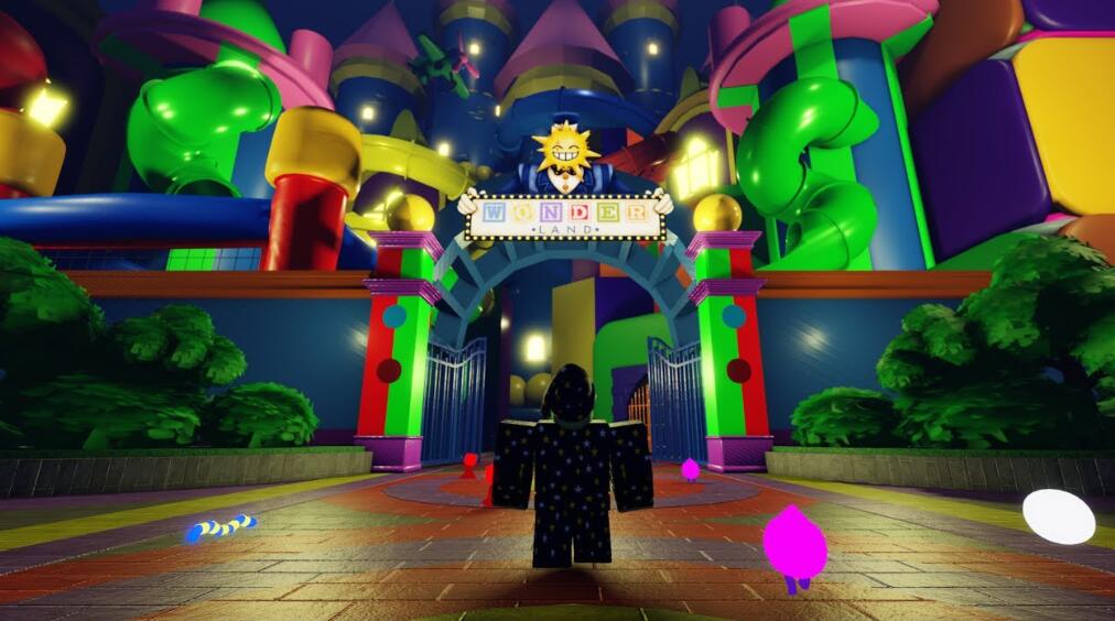 Discovery splash banner for Wonderland | Roblox Discord server