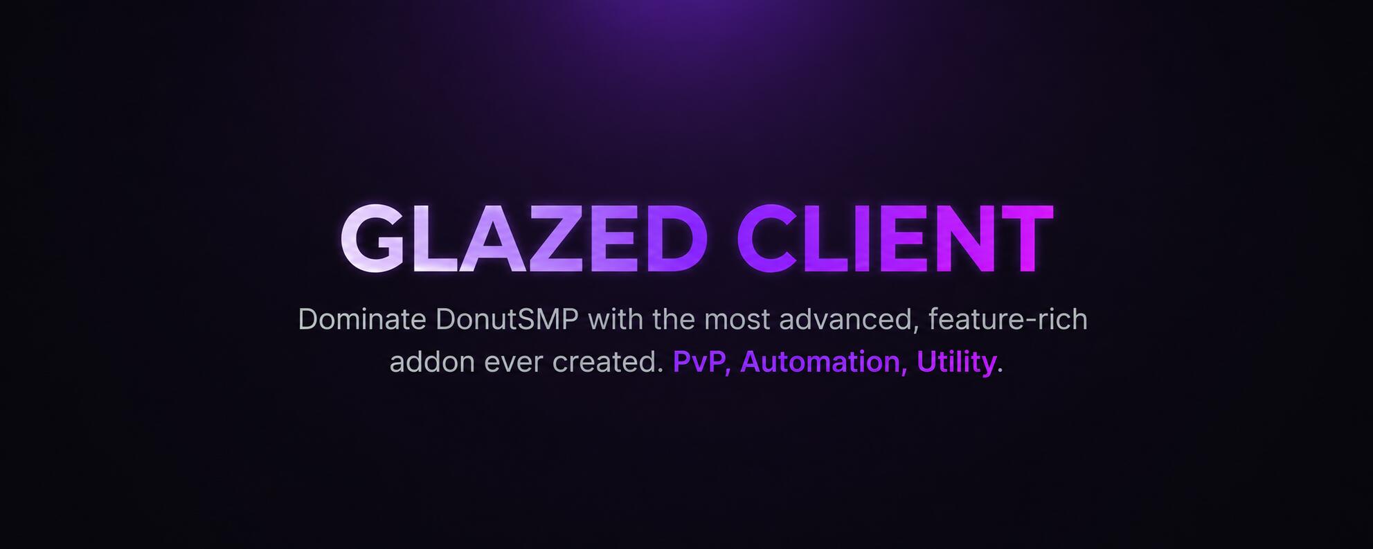 Discovery splash banner for Official Glazed Addon Discord server