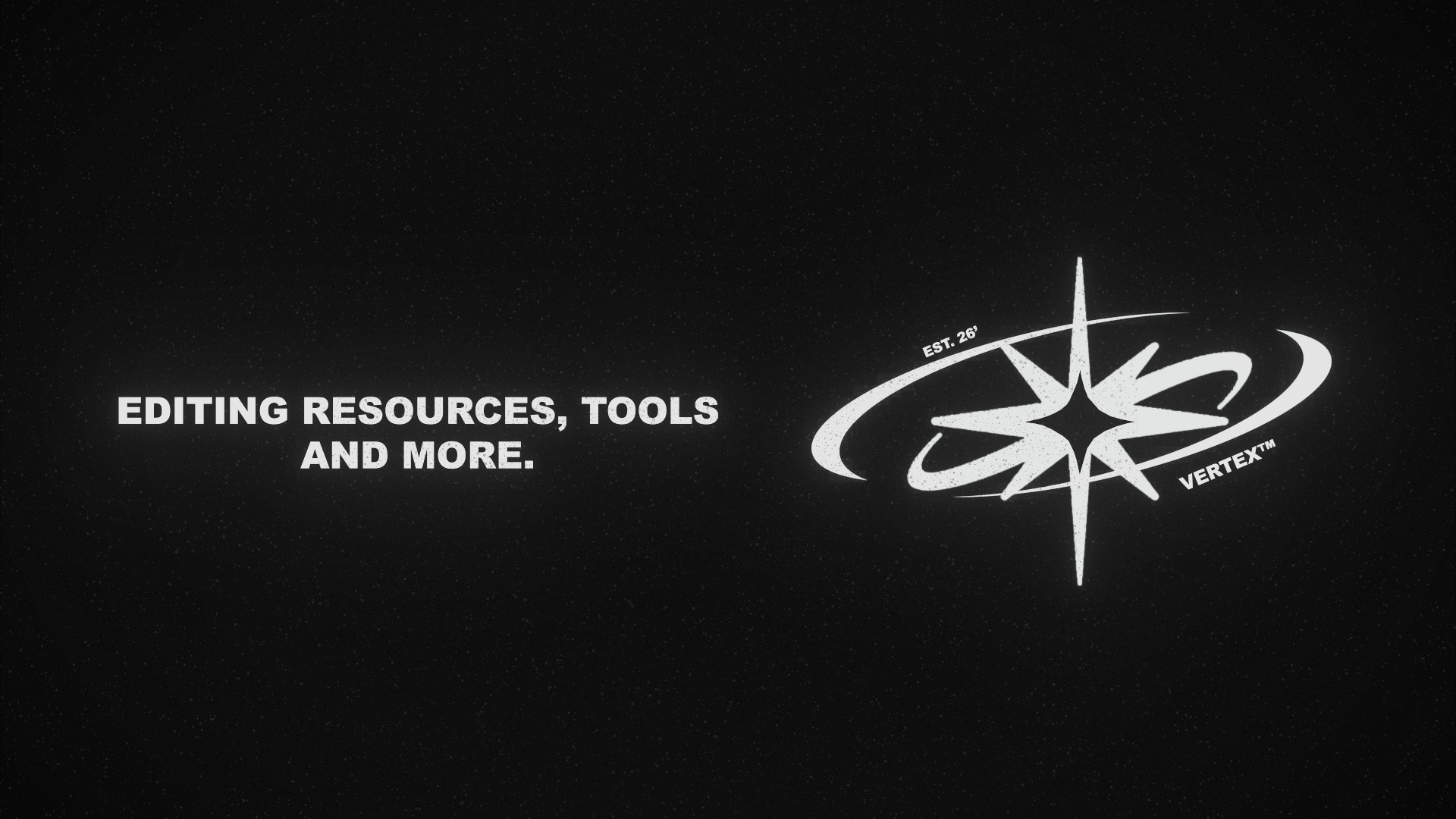 Discovery splash banner for Vertex™ | Editing Resources Discord server