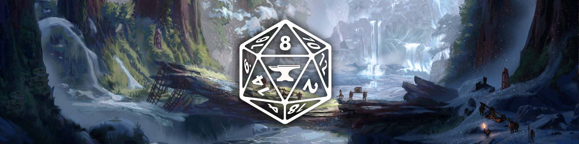 Discovery splash banner for Foundry VTT Discord server