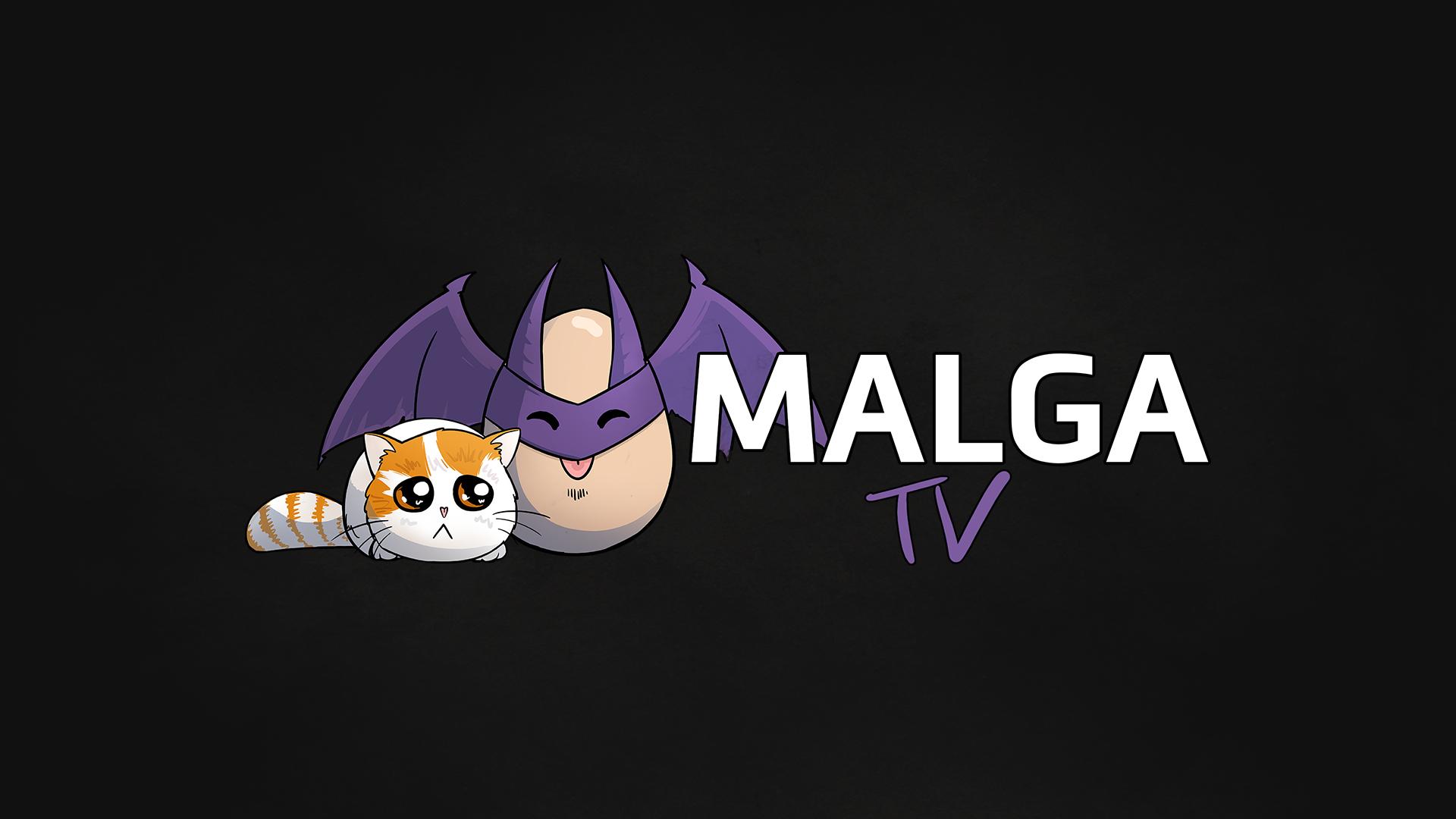 Discovery splash banner for MalgaTV Discord server