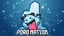 Discovery splash banner for Poro Nation Discord server