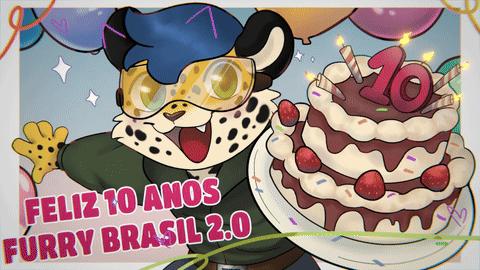 Discovery splash banner for Furry Brasil 2.0 Discord server