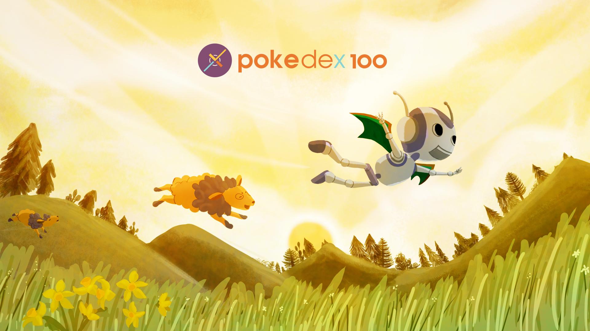Discovery splash banner for Pokedex100 Discord server