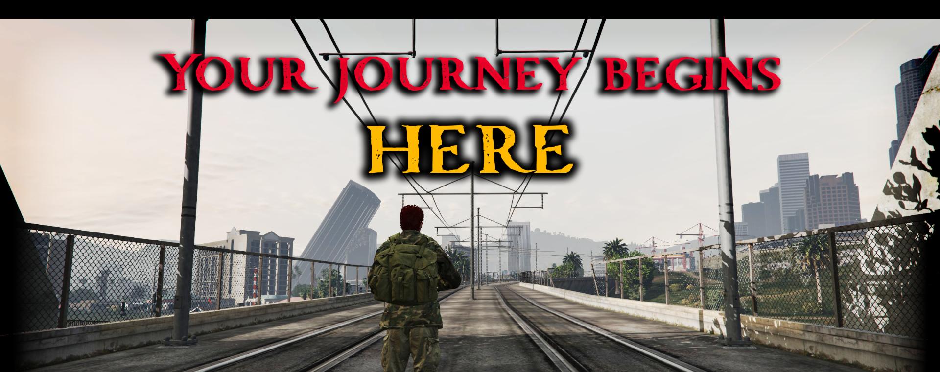 Discovery splash banner for Zombody Once Told Me Roleplay Discord server