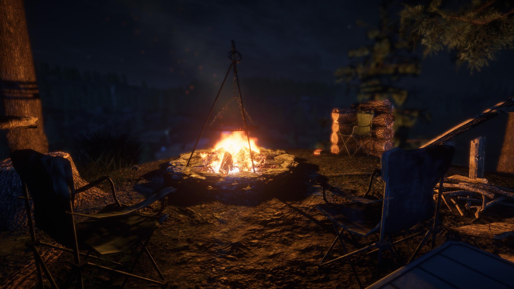 Discovery splash banner for Survive the Nights Discord server