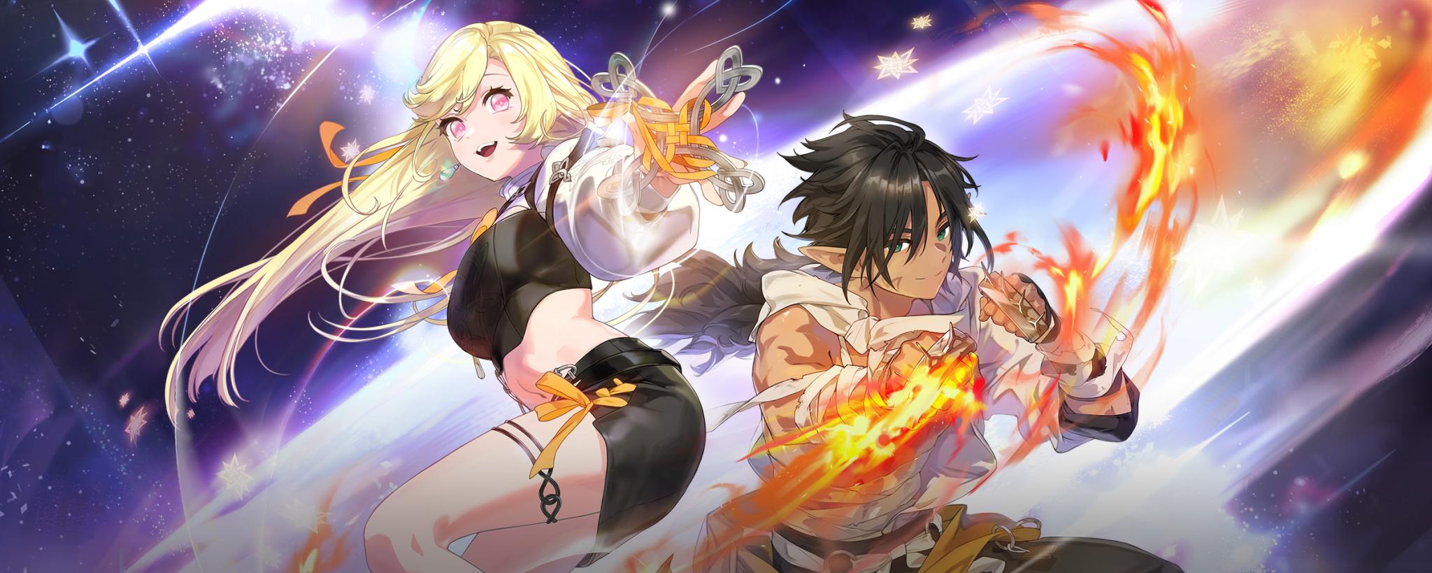 Discovery splash banner for Mabinogi Discord server