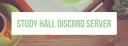 Discovery splash banner for Study Hall Discord server