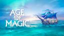 Discovery splash banner for Age of Magic Discord server