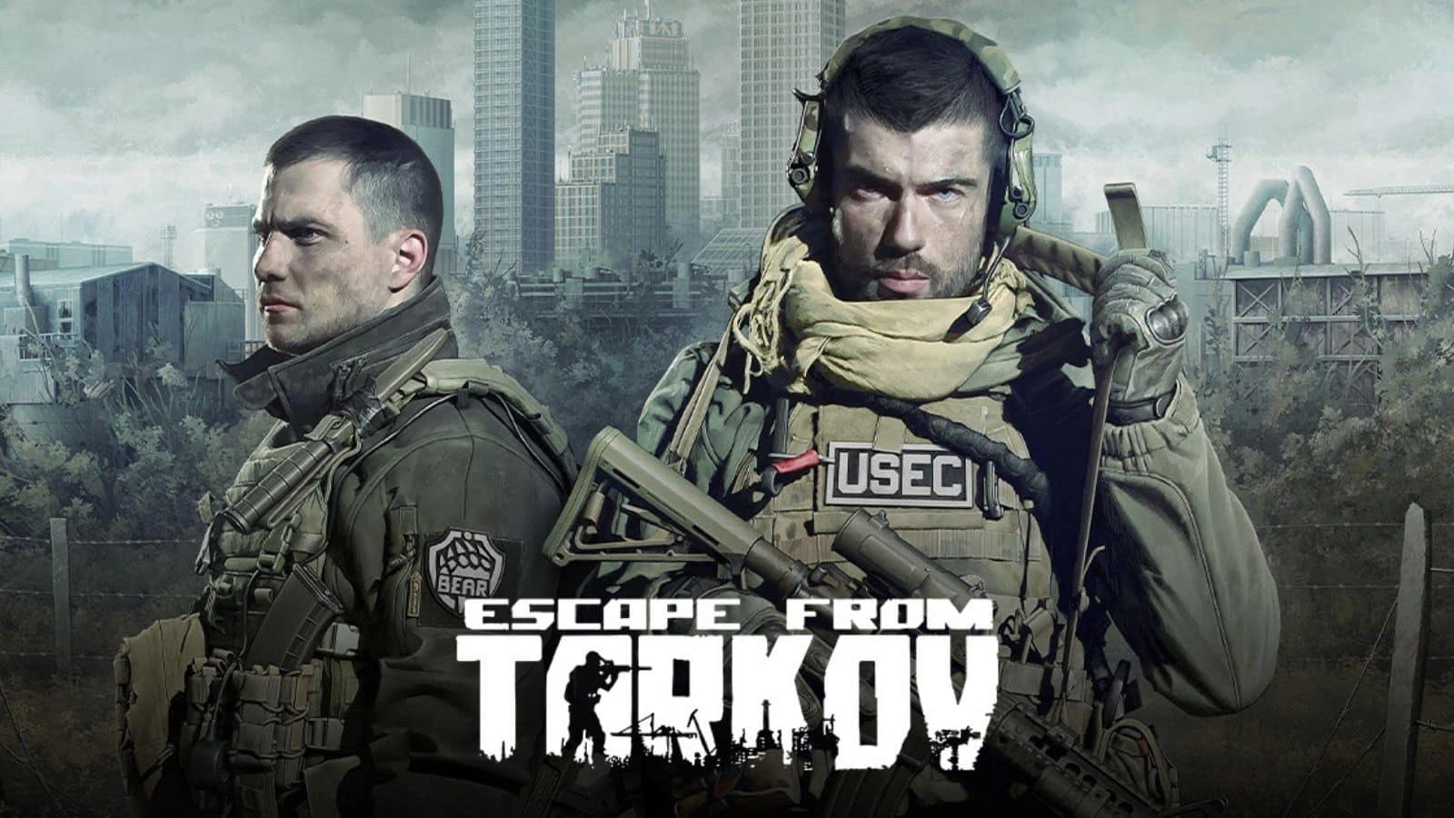 Discovery splash banner for Escape From Tarkov India Discord server