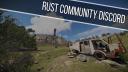 Discovery splash banner for Rust Community Discord server